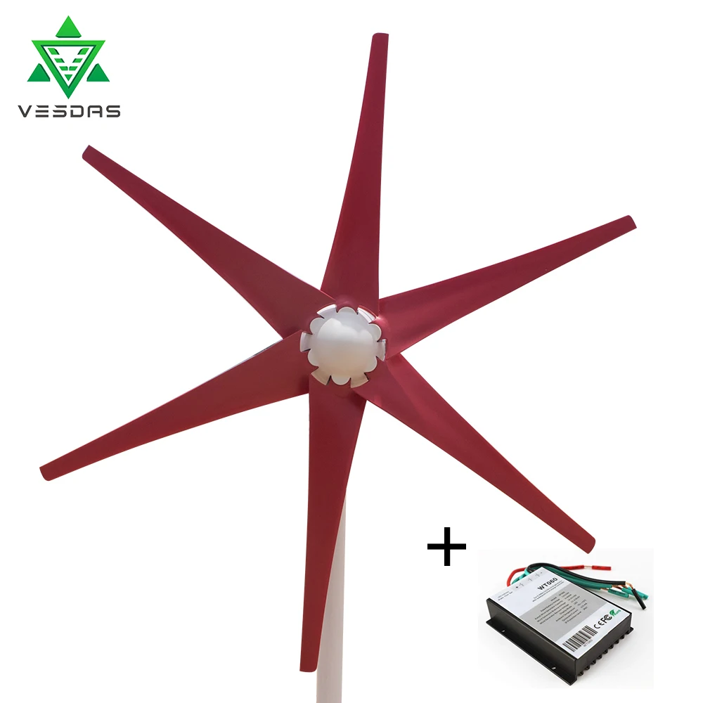

Mini Home Wind Turbine Generator 400W Windmill Wind Controller 3/5/6 blades Small gerador eolico Charge for Marine Boat