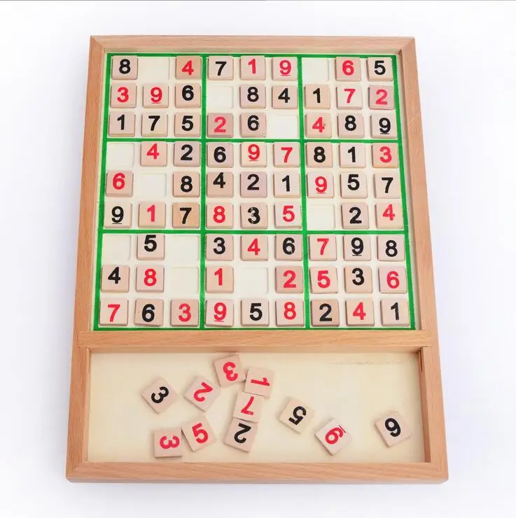 Деревянные shu du qi Sudoku игры детские развивающие игрушки для взрослых sdip zhuo тур с вопросами