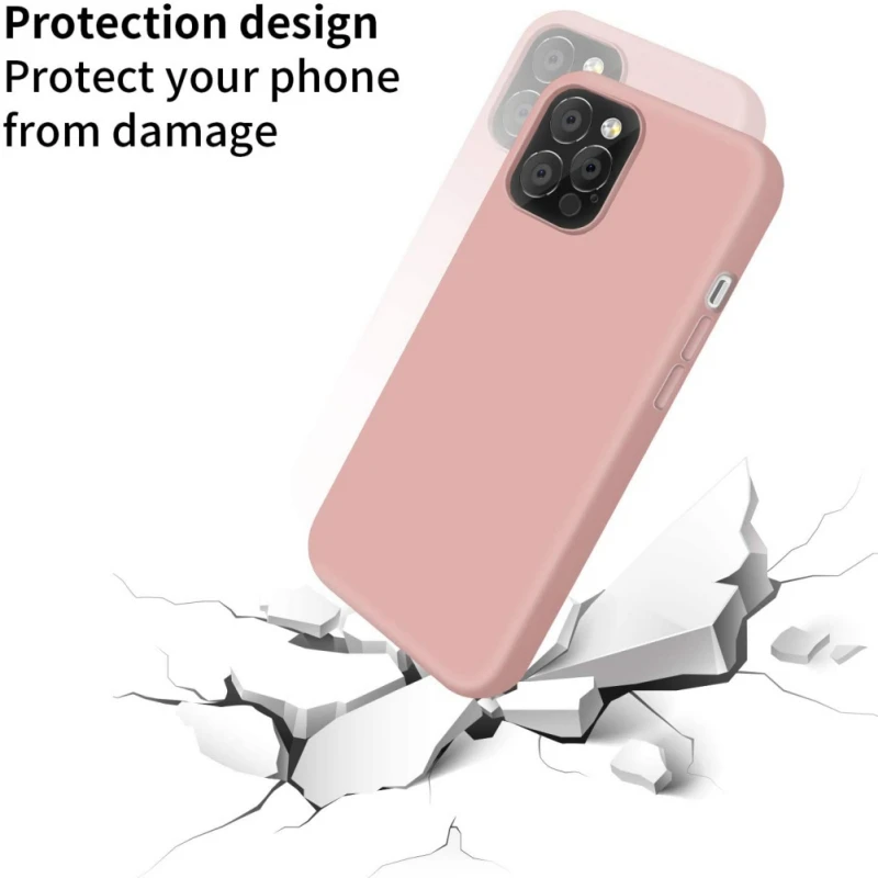 New Liquid Silicone Case For Iphone 12 Mini Pro