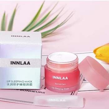 

Lip Sleeping Mask Night Sleep Moistened Lip Balm Cream Nourish Protect Lips Care Mask Cream 20g MPwell