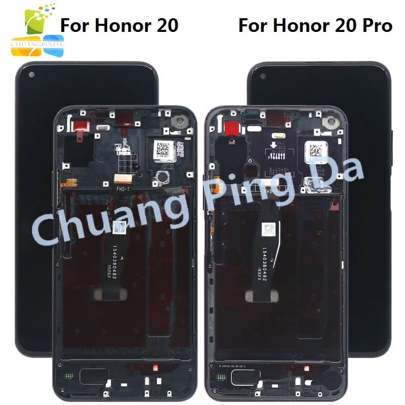 ЖК-дисплей 6 26 ''для Huawei Honor 20 Pro с сенсорным экраном и дигитайзером в сборе для