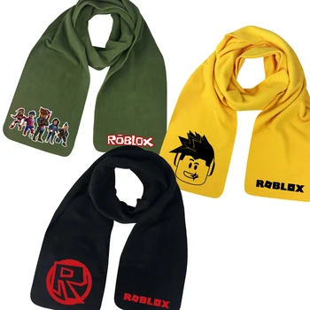 

Robloxs Winter Scarf Unisex Men Warm Shawls Cartoon Game Printed Neck Wraps Women Cashmere Scarves Pashmina Scarf Birthday Gift
