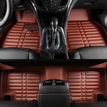 

3D Waterproof Custom Car Floor Mats Front & Rear FloorLiner Styling Auto Carpet Mat FIT For Ford Focus 2005 06 07 08 09-2017 car