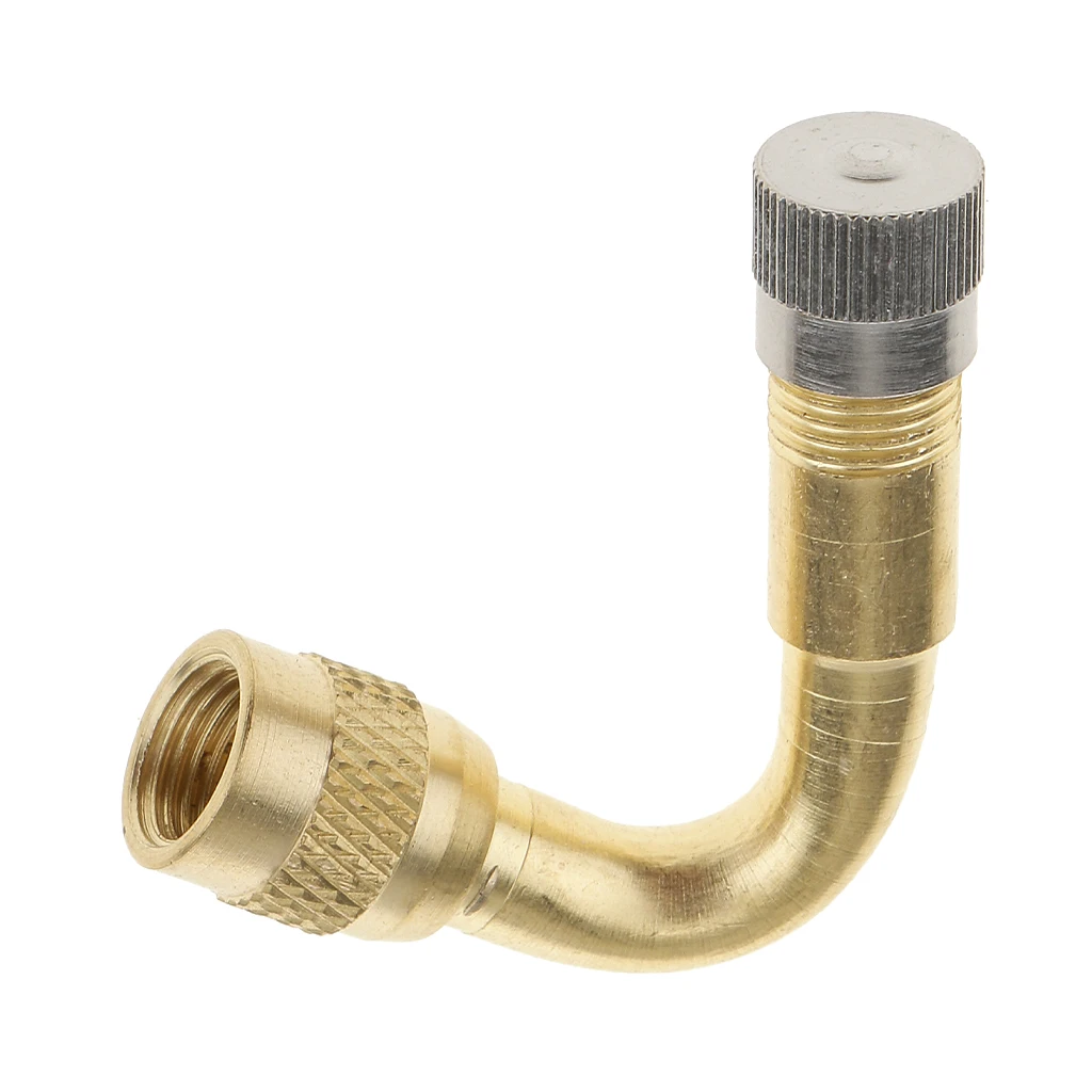 45 Degree Valve Stem Extension Motorcycle  Scooter Air Tire Wheel