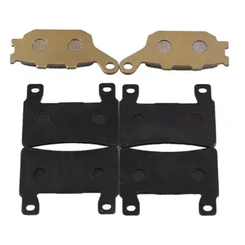 

Motorcycle Accessories Brake Pads front and rear disc brakes 4 Rear 2 for Honda CBR F4 f4i VTR 1000