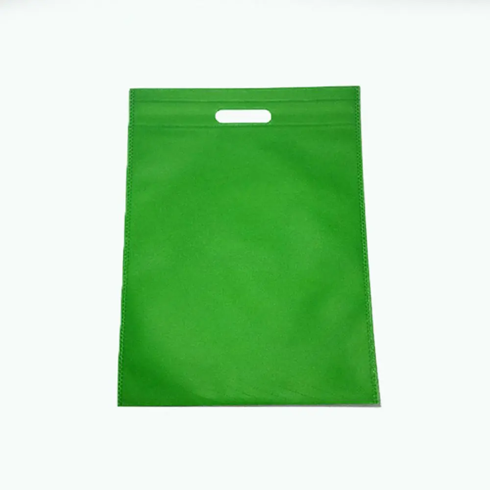 jadegreen 30x40 см многоразовая хозяйственная сумка нетканые тканевые сумки Складная сумка для покупок креативная Экологичная сумка для хранения - Цвет: jadegreen