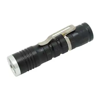 

Portable 2000 Lumen Mini LED Flashlight Zoomable Ultra Bright Q5 Pocket Tactical Torch Lamp Outdoor Hiking Camping Pen Light