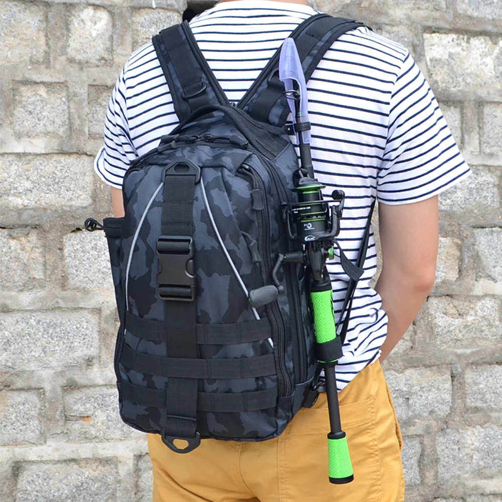 Tactical Sling Pack Army Waterproof Multi-purposeBackpack Crossbody Shoulder Bag Daypack for Outdoor Fishing Hiking Climbing