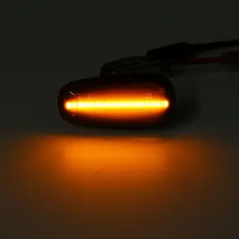 

Car Side Marker Light Auto Indicator Turn Signal Amber Left+right Parts