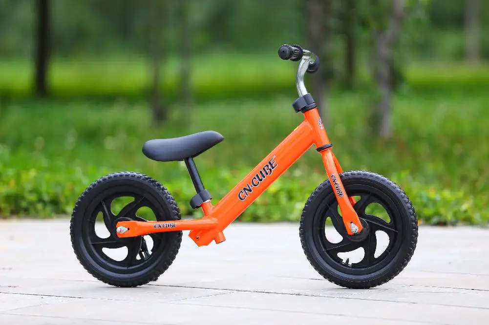 HobbyLane 12 Inch Children Two-wheeled Bicycle Walker Balance Training Bike with Adjustable Handlebar and Saddle