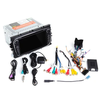 

AutoRadio 2 Din Android 8.1 Car DVD Player for 2 3S-Max C-Max Mondeo 4 Galaxy Kuga 2008-2010 GPS Navigation Head Unit
