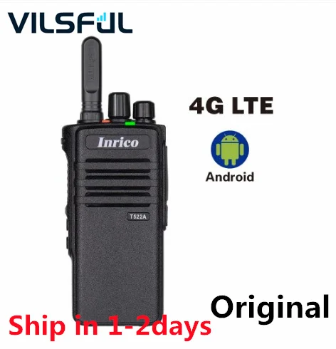 

Inrico T522A 4G LTE Zello сеть радио Ptt рация с GPS WIFI Bluetooth Poc радио Android рация