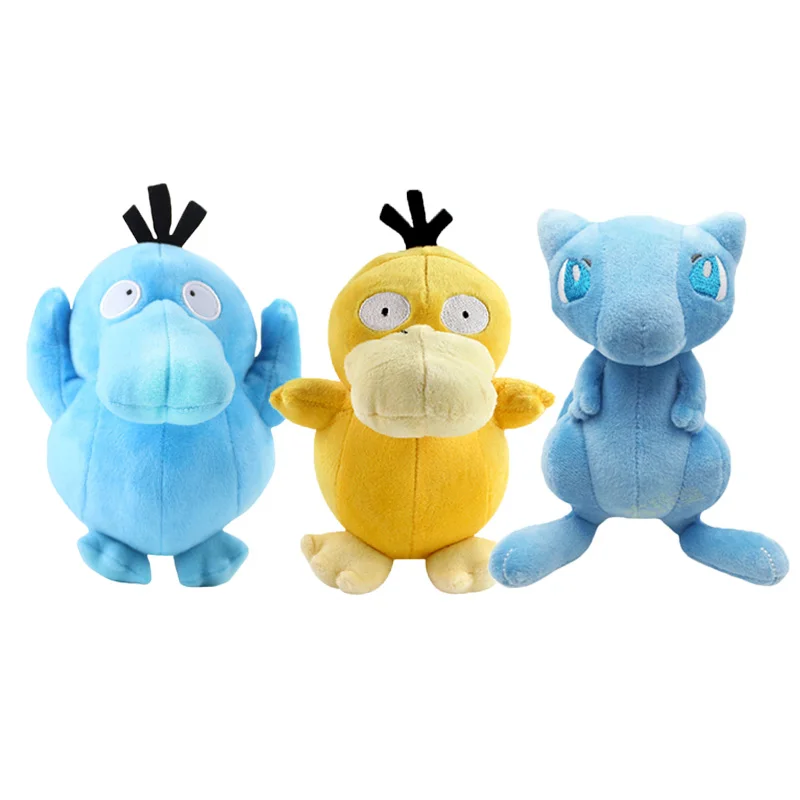 18 см Mew Мягкие плюшевые животные мультфильм Блестящий Psyduck Плюшевые игрушки Golduck