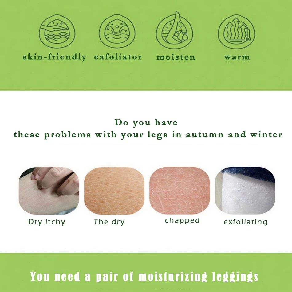 women soft skin moisten leggings (3)