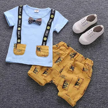 

Kids Summer Sets Infant Summer Soft Cotton Sets Children Shirt Short Sets Boy Clothing Sets Kids Children Boys Outfits Suits