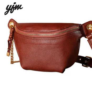 

Women's handbags 2020 new leather retro trend first layer cowhide solid color wild shoulder diagonal handbag