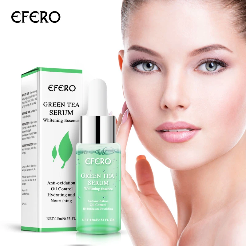 EFERO 1 Bottle Anti Acne Face Serum Skin Care Essence Moisture Whitening Cream Anti Aging Serum Acne Remover Shrink Pores