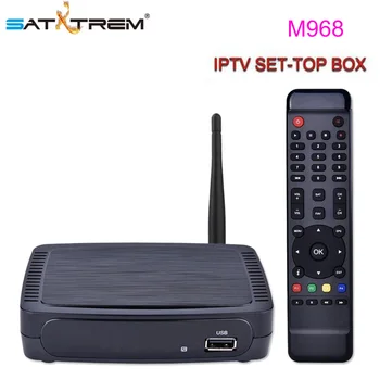 

Satxtrem M968 IPTV Satellite Receive H.265 Full HD 1080P With RT5370 USB Wifi Netflix Media Player IPTV Smart Set-top Box