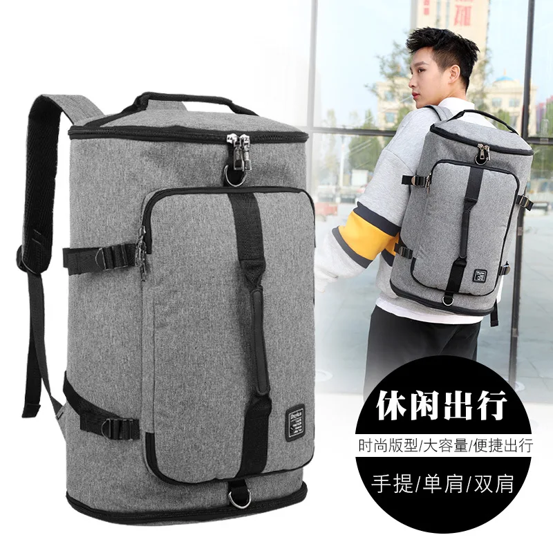

Men Backpack Business Casual USB Charging Backpack Wear-Resistant Large Capacity Computer Bag Travel Shoulder Oblique Bag