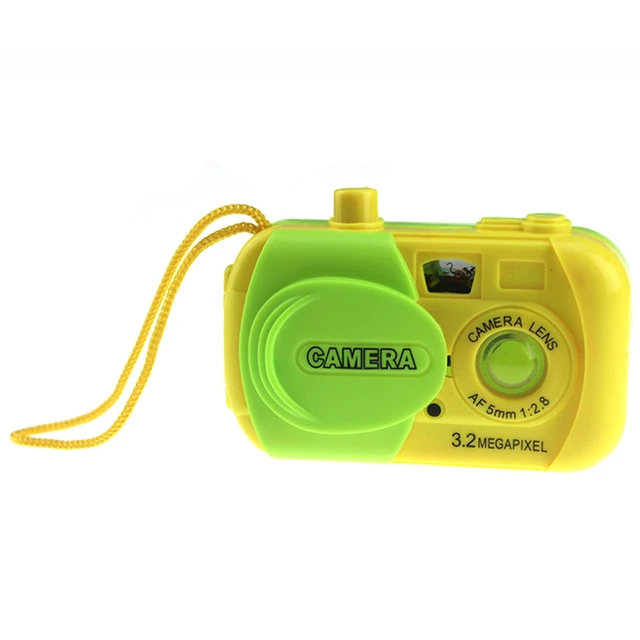 New Light Projection Camera Kids Educational Toys for Children Baby Gifts Animals World Random Color No Need To Install Battery 3