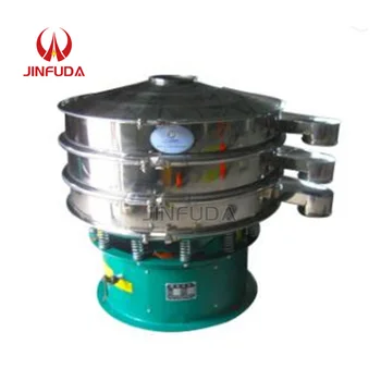 

Rotary circular vibrating screen for industrial building materials