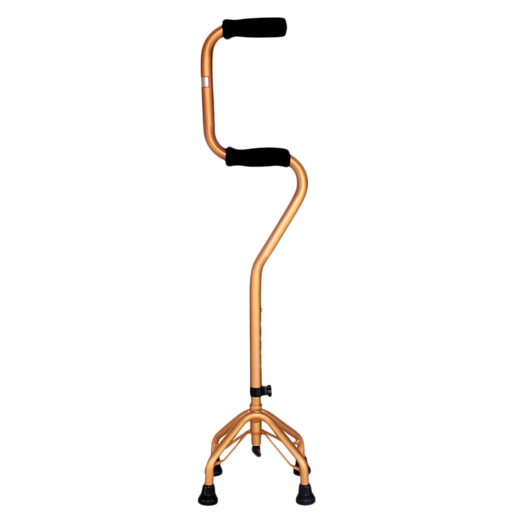 Bathroom Skid Resistance Aluminium Hiking Walking Sticks Ladder Crutches Trekking Pole Lightweight Walking Cane for Men Women 