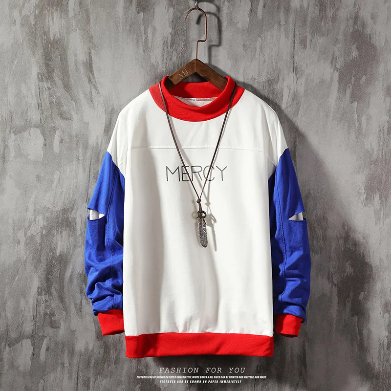 

fashion men's hoodies thicken pullover mercy print men sweatshirt casual men coat sweatshirt male plus size hoodie hoody