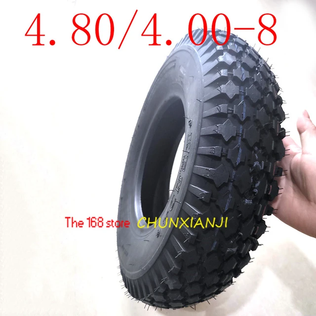 High Quality Size 4.80/4.00-8 Tubeless Tire Parking Turntable Tire