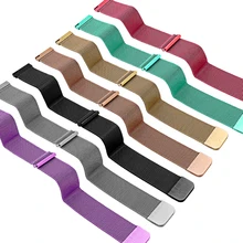 20 мм/22 мм универсальный ремешок Milanes с магнитным замком из нержавеющей стали ремешок для часов Quick Release metal smartwatch Браслет ремень