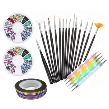 

Nail Set UV LED Lamp Dryer Nail Gel Polish Kit Soak Off Manicure Tools Set electric Nail drill For Nail Tools