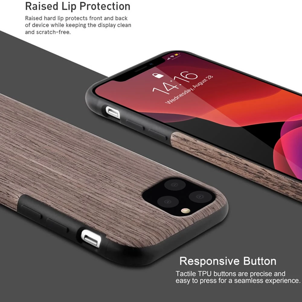 LCHULLE новые древесины чехол для IPhone X XS XR 11 Pro MAX 6 6S 7 8 плюс 5 5S SE Защитные чехлы для телефона из мягкого ТПУ чехол на заднюю панель