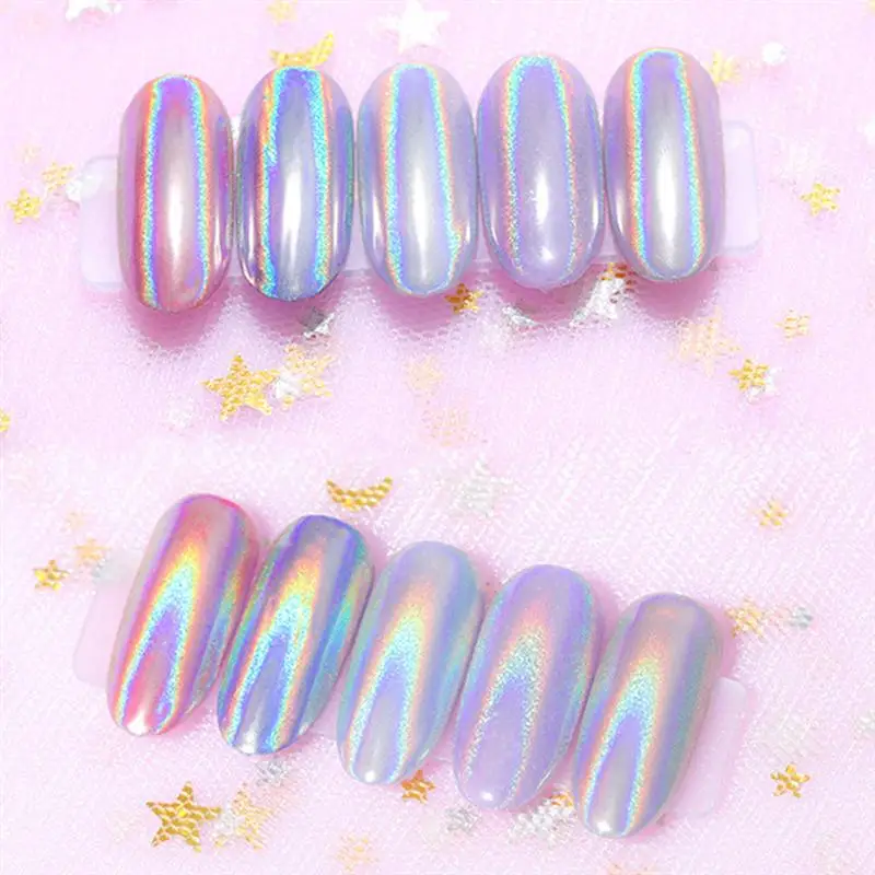 3PCS Decorative Sparkling Glitter Nail Pigment Powder Nail Art Tool Nail Decoration for Eyeshadow Makeup Nail Art Women