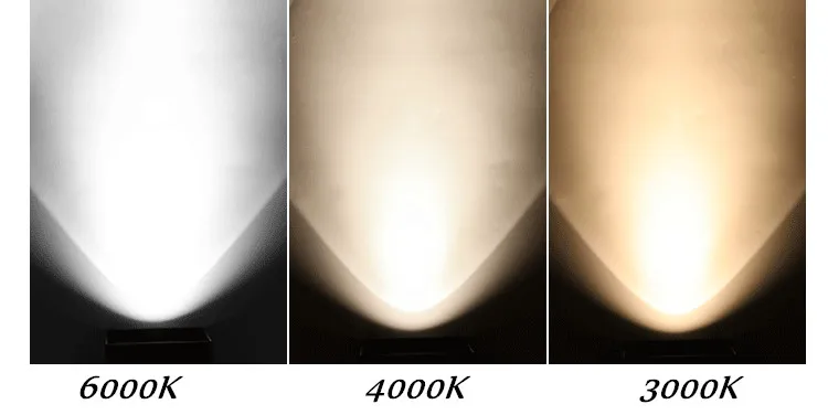 led双头斗胆灯单头三头嵌入式暗装格栅灯COB射灯黑色方形豆胆天花-淘宝网_05