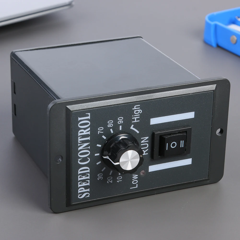 CCM2US 10-60V DC 6A Motor Speed Governor Slow Down Motor Controller Positive Negative Rotating Control Switch