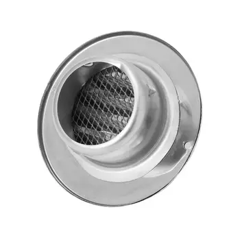 

Wall Air Vent Grille Ducting Ventilation Extractor Outlet Louvres Hemisphere