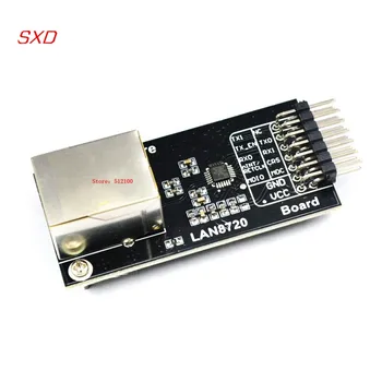 

Free Shipping 5pcs/lot High performance LAN8720 Board Ethernet 10/100 Ethernet Transceiver module Embedded server