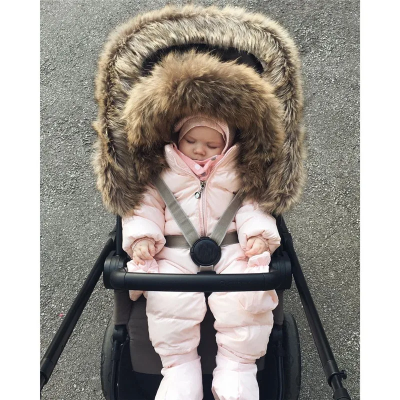 Kids Baby Toddler Boy Girl Warm Faux Fur Hooded Winter Jacket Coat Outerwear #3J24 (66)