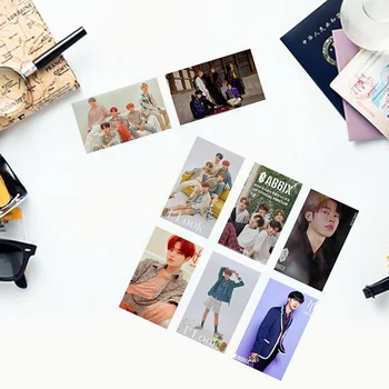 

Newest KPOP AB6IX Album Self Made Paper Lomo Card Photo Card Poster HD Photocard 30pcs/set Fans Collection