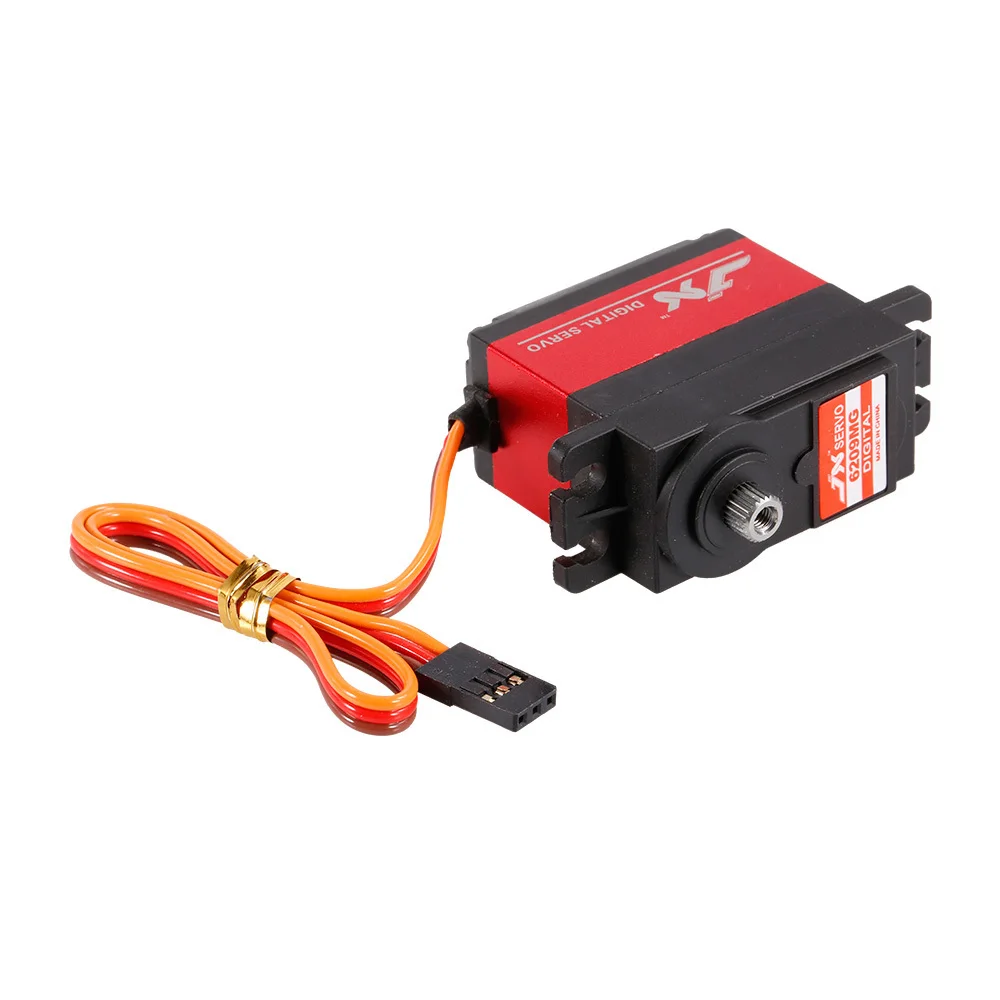 JX PDI-6209MG 4,8 V-6 V 0.13sec/60 9,35 кг Цифровой Металлический сервопривод алюминии чехол для 1/10 RC автомобиль Kst Servo автомобиля части двигателя