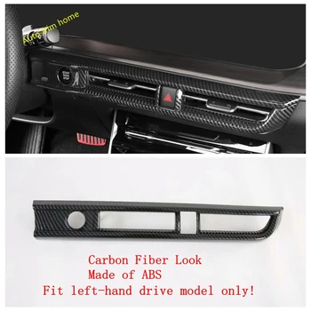 

Accessories For Kia GT K5 2021 Central Control AC Air Conditioning Vent Outlet Panel Cover Trim Carbon Fiber Look Interior Kit