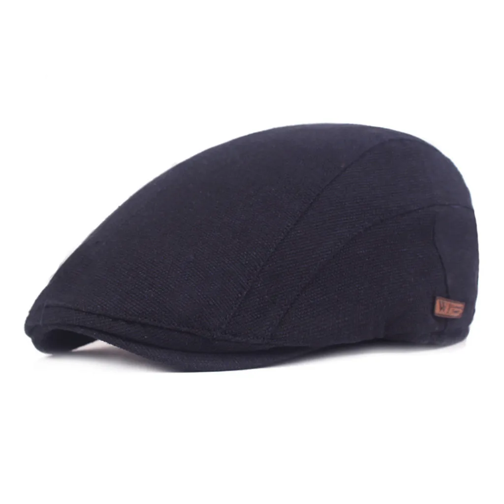 Мужская и женская плоская кепка Newsboy Baker береты Duckbill Golf Driving Cabbie Hat boinas masculinas tocas e gorros masculino inverno