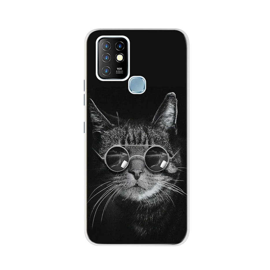 Soft Silicone Phone Back Cover for Infinix Hot 10 Series