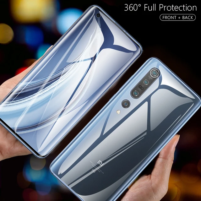 CHYI 3D Curved Film For Xiaomi Mi 10 Ultra Screen Protector Mi10 Pro 5G Full Cover nano Hydrogel Film With Tools Not Glass 6