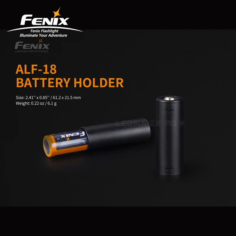 Держатель аккумулятора Fenix ALF 18 для литий ионной батареи 18650|Портативные