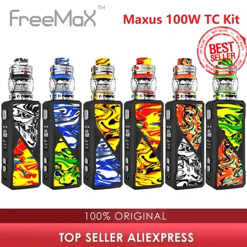 

New Freemax Maxus Max 100W TC Kit W/ Fireluke 3 Tank Capacity 5ml Adopts FM COILTECH 4.0 W/ Military Grade SS904L & Thread 510