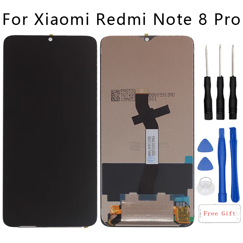 

Original LCD 6.53' For Xiaomi Redmi Note 8 Pro LCD Display Touch Screen Replacement For Redmi Note8 Pro LCD Digitizer Repair kit