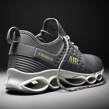 

Men Shoes 2020 New Fashion Breathable Blade Running Shoes Luxury Men Sneakers Big Size 39-47 Tenis Masculino Zapatillas Hombre