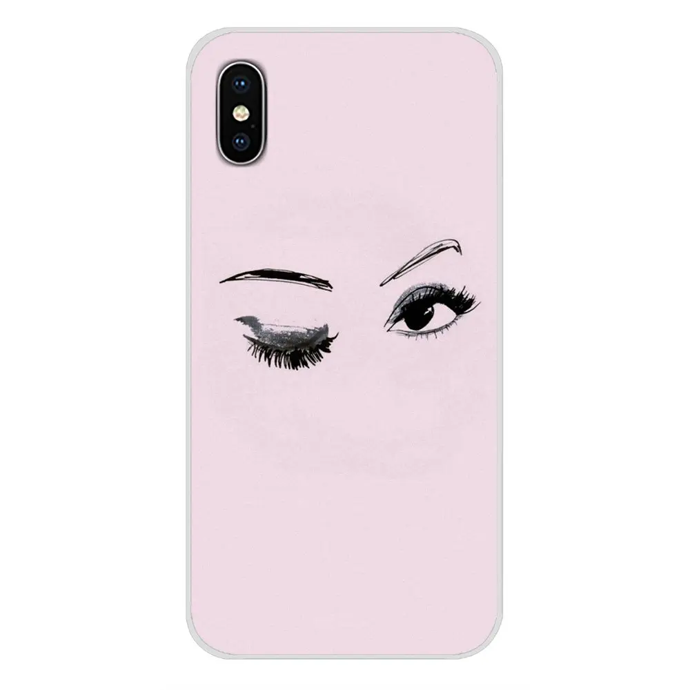 images 4 TPU прозрачный кожаный чехол, модный Chiara Ferragni Eyes для Apple iPhone X XR XS 11Pro MAX 4S 5S 5C SE 6S 7 8 Plus ipod touch 5 6 - Цвет: images 4