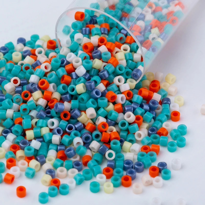 Soeather 11/0 Delica Miyuki Seedbeads Rle En Verre Cuentas, жемчужные браслеты, ожерелье, вечерние ювелирные изделия, 10 г