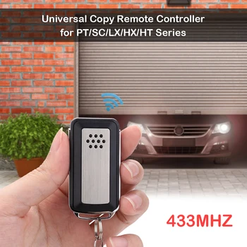 

Durable 1 Button 433MHz Practical Multi-functional Classic Texture Universal Gate Garage Door Remote Control Duplicator